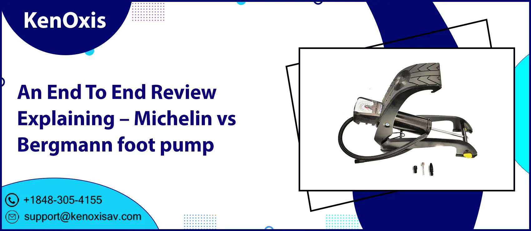 An End To End Review Explaining – Michelin vs Bergmann foot pump